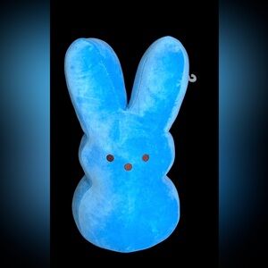 Peeps plush bunny, inspired by the iconic marshmallow candy treat.